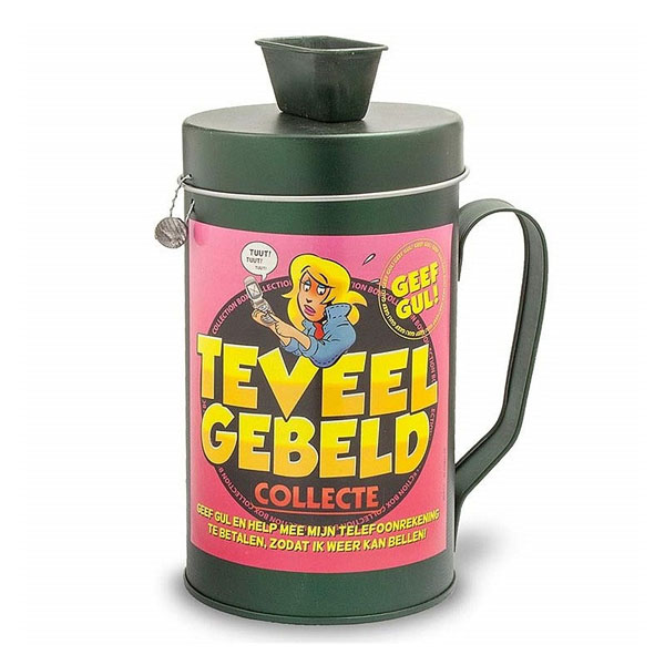 te veel gebeld